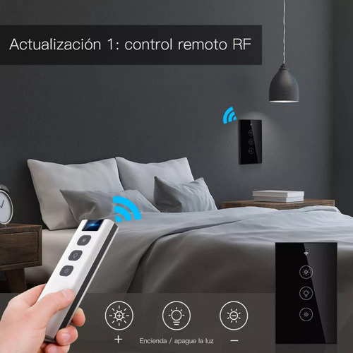 Inteligente Wifi Rf433 Dimmer Regulable Interruptor Moes Y