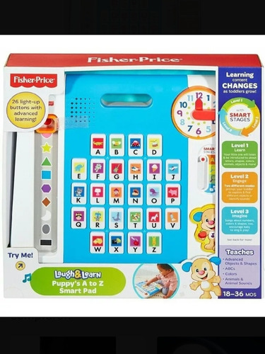 Tabla Smart Pad Juega Y Aprende De Fisher Price.