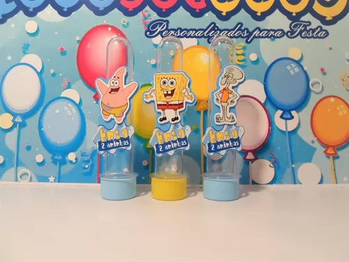 Caixinhas do Kit Festa Bob Esponja Para Imprimir