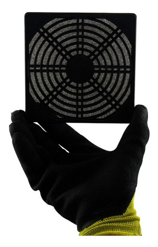 Imagen 4 de 7 de Reja De Turbina 120 X 120mm Plastica Con Filtro 120pf