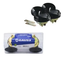 Comprar Par Buzinas Caracol Clarina Carro Grave Agudo Original Gauss
