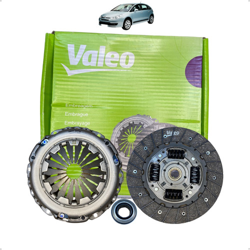 Kit De Embreagem Citroen C4 Hatch 1.6 16v Todos Valeo 228315