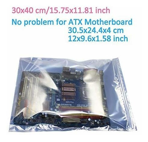 Imagen 4 de 6 de Bolsa Antiestática Resellable Para Placa Base Atx Tarjeta G