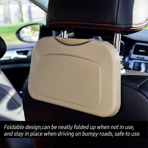 Organizador Para Asiento Trasero Del Coche Con Bandeja, Mesa