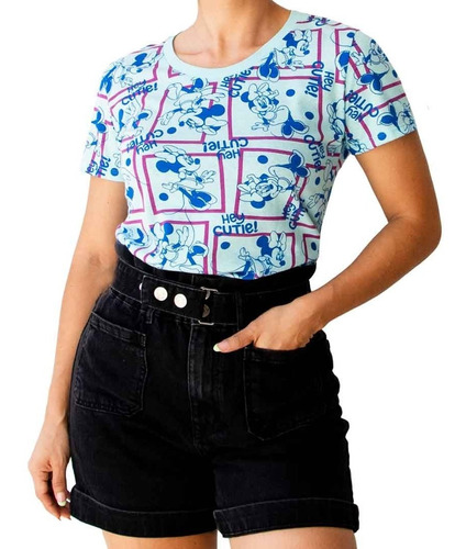 Playera Para Mujer Personajes De Disney Original