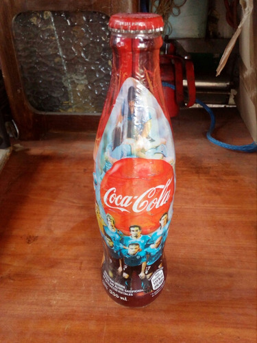 Antigua Botella Coca Cola Copa America 2011 De Coleccion