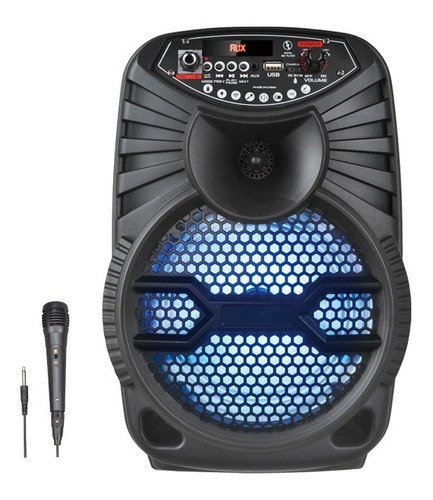 Imagen 2 de 8 de Cabina De Sonido Recargable Bluetooth Aux Parlante Audio