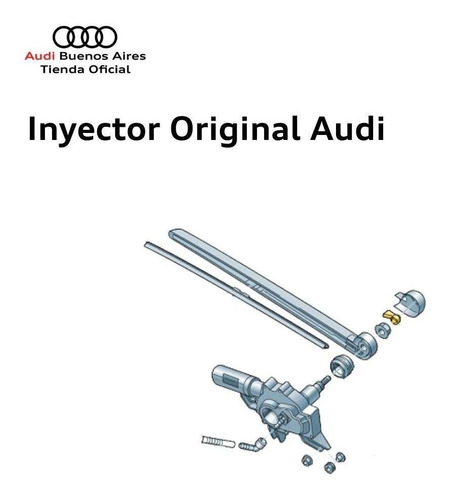 Imagen 4 de 7 de Pico Eyector Lava Luneta Audi Q3 2012 Al 2018