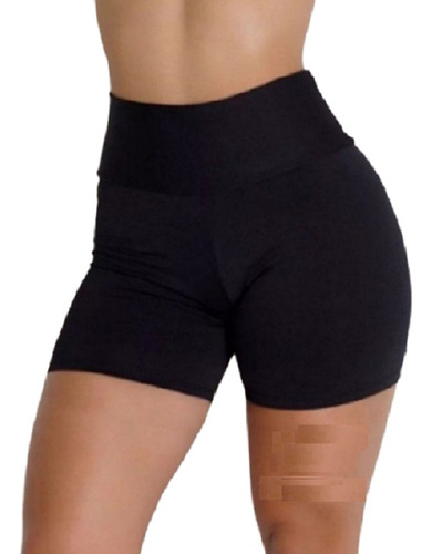 6 Unidades Short Liso De Lycra Calza Talle 1 Al 5 Mayor 