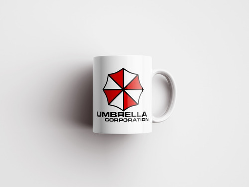 Caneca Porcelana - Resident Evil - Umbrella Corporation