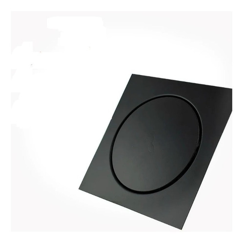 Ralo Inteligente Piso 15 Cm X 15 Cm - Click Up Preto Fosco 