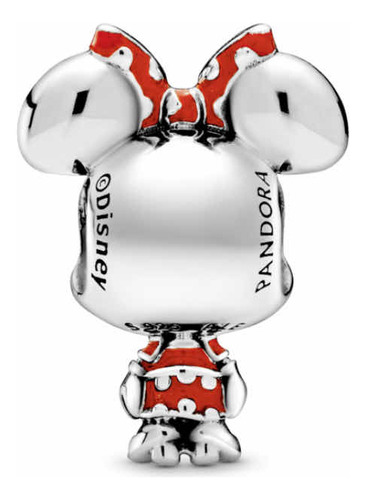 Charm Vestido De Lunares Y Moño De Minnie Mouse De Disney (Usado)