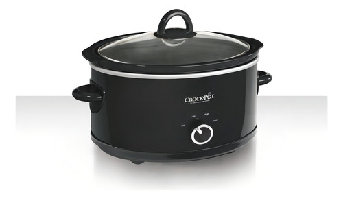 Olla De Cocción Lenta Crock-pot 7 Qts 6.62 Lts Negro