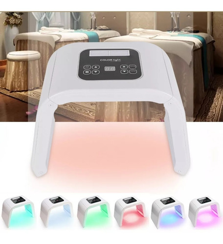 Imagen 3 de 5 de Arco Led 7 Colores Omega Light Spa Belleza Estetica