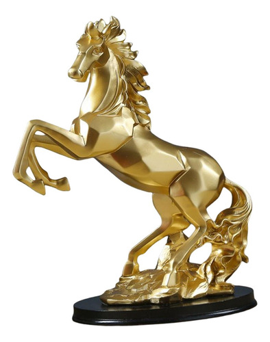 Escultura De Estatuilla De Caballo, Obra De Arte