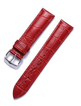 Correa De Reloj De Piel De Becerro De Repuesto Multicolor (0