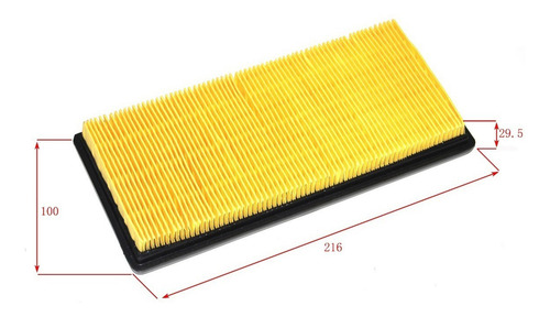 Filtro De Aire Para Bajaj Pulsar Ns 200 W Standard