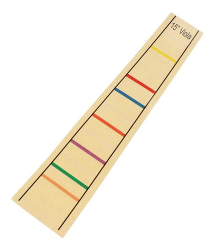 Imagen 1 de 8 de Viola Adhesive Fret Board Vinilo Viola De 15 Pulgadas
