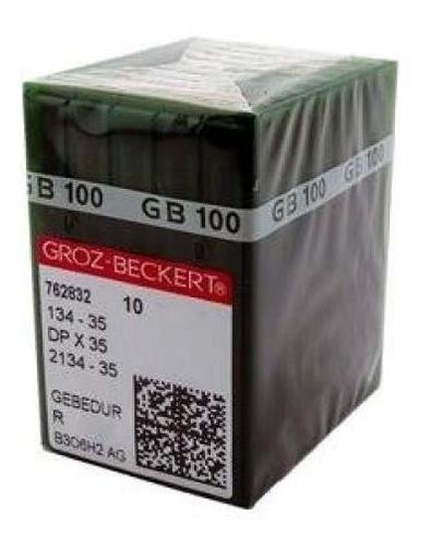 Agujas Para Máquina De Co 100 Paq. Groz-beckert 134-35 Dpx35