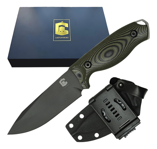 Castleforged - Cuchillo De Supervivencia - Cuchillo De Hoja