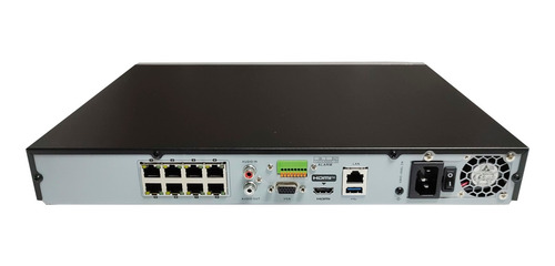 Nvr 8 Canales Hasta 4k Ds-7608ni-k2/8p/ikseg