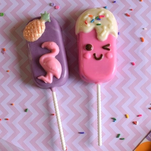Imagen 4 de 7 de Set De 2 Moldes Cakepaletas Tropical Parpen