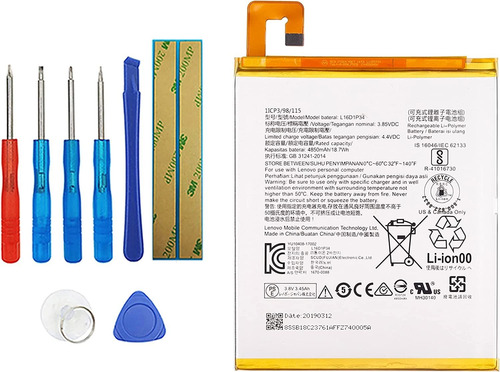 Bateria L16d1p34 Para Lenovo Tab 4 Tb-8504f Tb-8504x