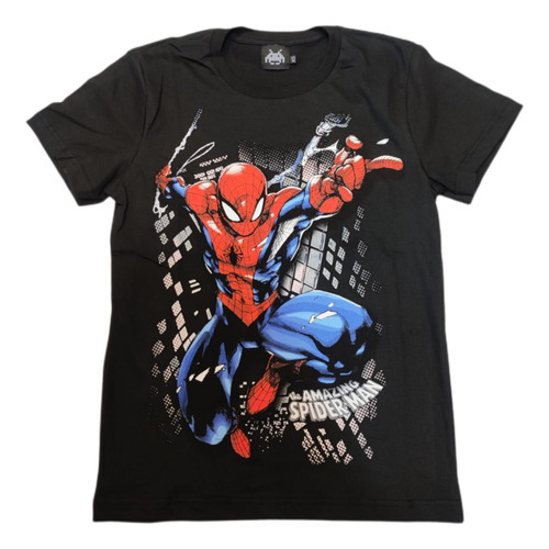 Remera Amazing Spiderman Algodon.