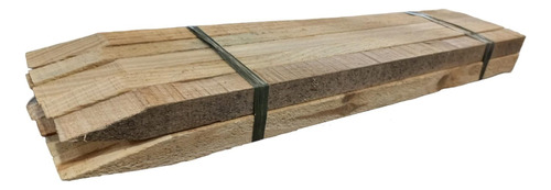 Estacas Tutores De Madera Para Jardín 55cm X 10u