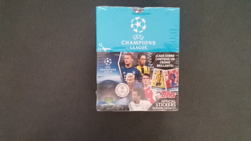 Caja De Estampas Uefa Champions League 2016/17 Marca Topps 