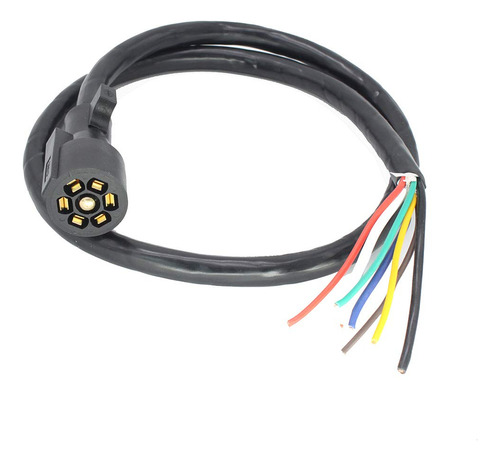 Enchufe De Remolque X-haibei Cable En Linea Resistente 4 Pi