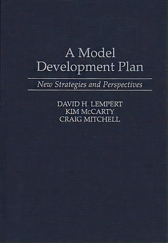 A Model Development Plan, De David H. Lempert. Editorial Abc Clio, Tapa Dura En Inglés