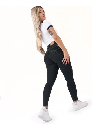 Jean Gooco Skinny Super Elastizado Levanta Cola Adanna