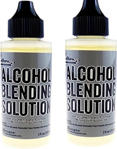 Solución Mezclar Alcohol Adirondack 2 Oz Paquete De 2