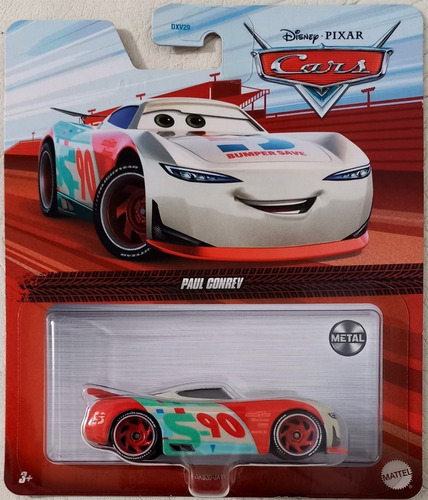 Paul Conrev Cars Metal 2 Disney Pixar Mattel 