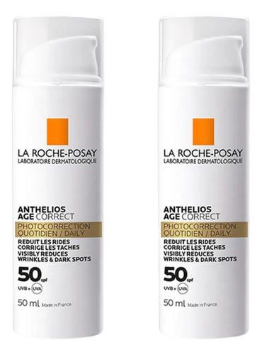 Combo X2 La Roche Posay Anthelios Fps50 Age Sin Color 50 Ml