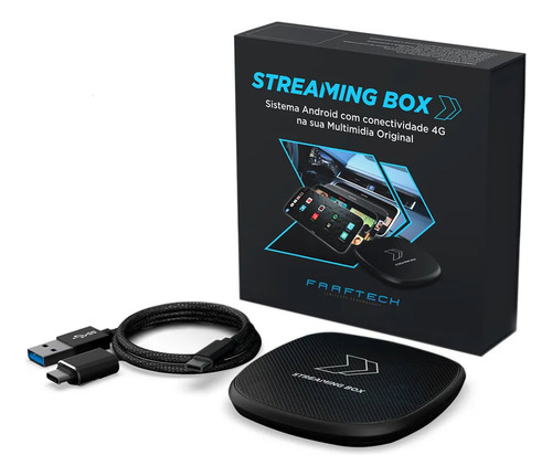 Streaming Box Light Automotivo Citroen 2019 Até 2025