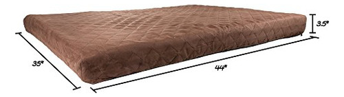 Cama De Espuma Viscoelástica Impermeable Para Mascotas Para