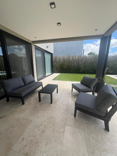 Juego Living Exterior Aluminio Relax Jardinsol +40 Años Exp Negro