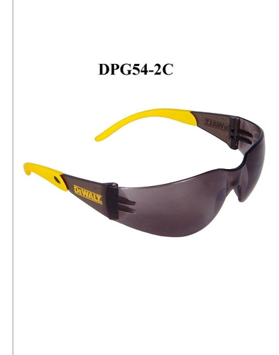 Lentes Dewalt Gafas De Seguridad Dpg542 Envolventes Ahumados