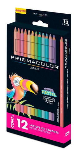 15 Cajas De 12 Lapices De Colores Prismacolor Junior Pastel 