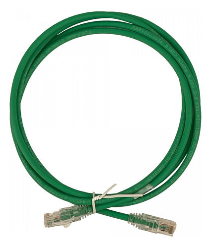 Furukawa 2mt Cat6 Verde U/utp Lszh Cable Patch Rj45 Gigalan