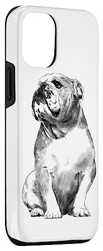 Funda Para iPhone 14 Pro Dog English Bulldog-02