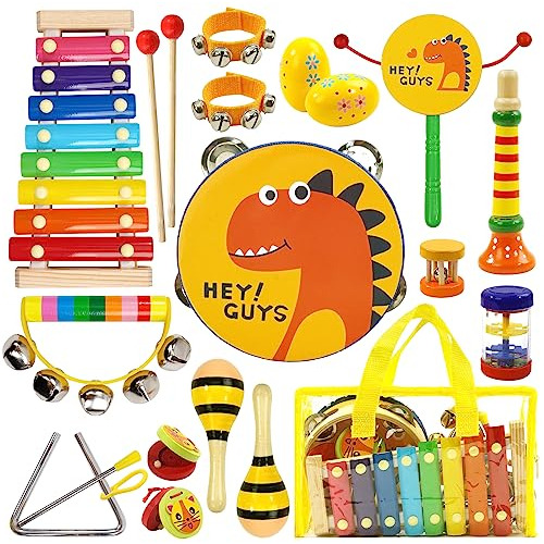 Set De Instrumentos Musicales Niños, Juguetes De Percu...