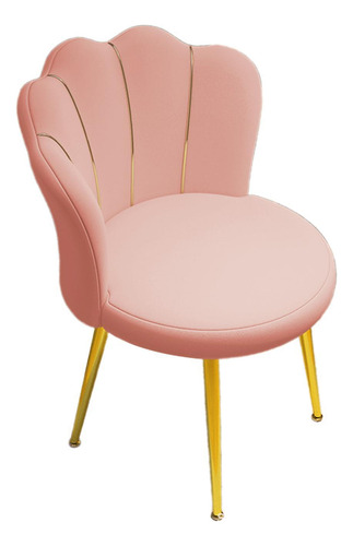 Silla De Tocador Con Asiento Tapizado, Cómoda Silla De
