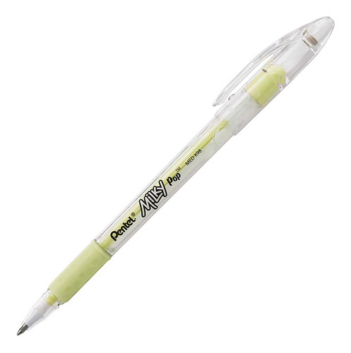 Boligrafo Pentel K98-LG  Milky Amarillo - Mosca