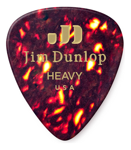 Jim Dunlop 483p05hv Púas De Guitarra Clásicas De Celuloide, 