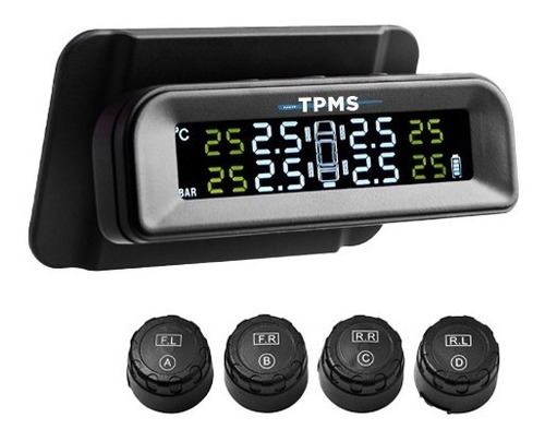 Imagen 1 de 10 de Tpms Sensor Presión 4 O 2 Neumáticos P. Tráiler Externos
