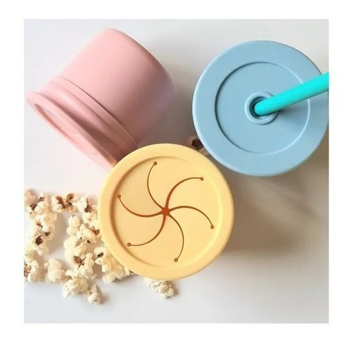 Imagen 3 de 5 de Vaso 3 En 1 Contenedor Cereales Sorbete Minikoioi Sip+ Snack