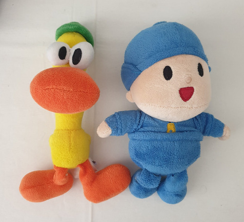 Pocoyó & Pato Peluches De 21 Cm Marca Famosa